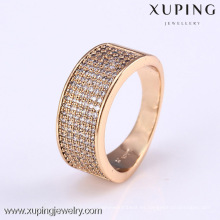 11802- Xuping más nuevo diseño de joyería de oro anillos de moda